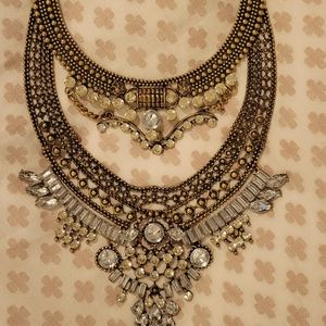 Large statement necklace